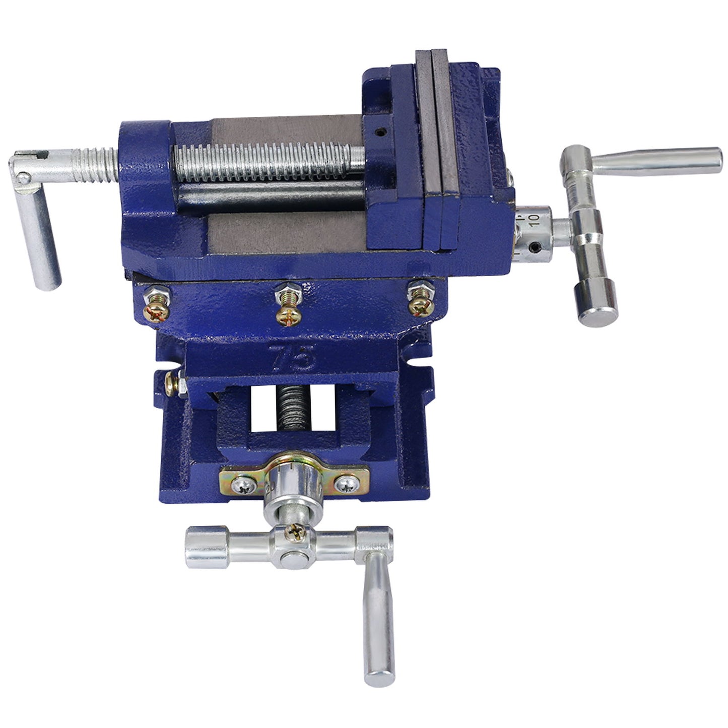 Industrial Quality Cross Slide Vise, Drill Press Metal Milling 2 Way X - Y