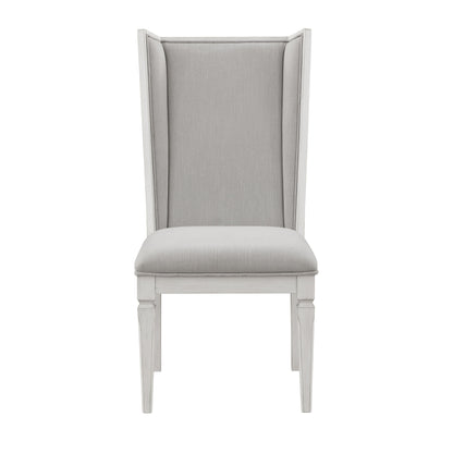 Katia - Side Chair (Set of 2) - Gray / White