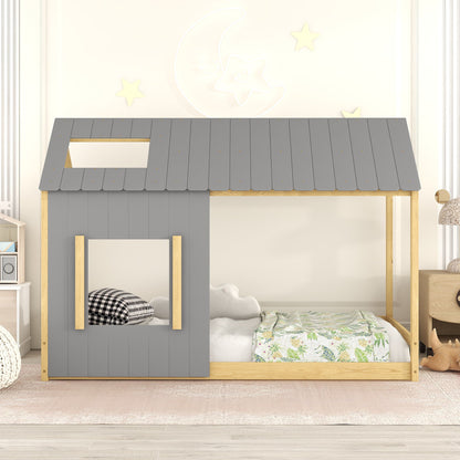House Bed With Roof And Window