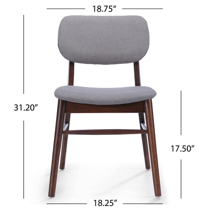 Voyager Upholstered Accent Chair With Splayed Legs And Wood Frame (Set of 2)