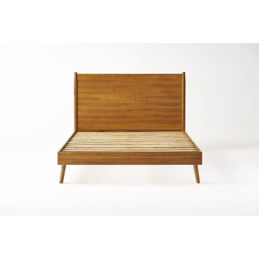 Okioki - Mid-Century Wood Bed