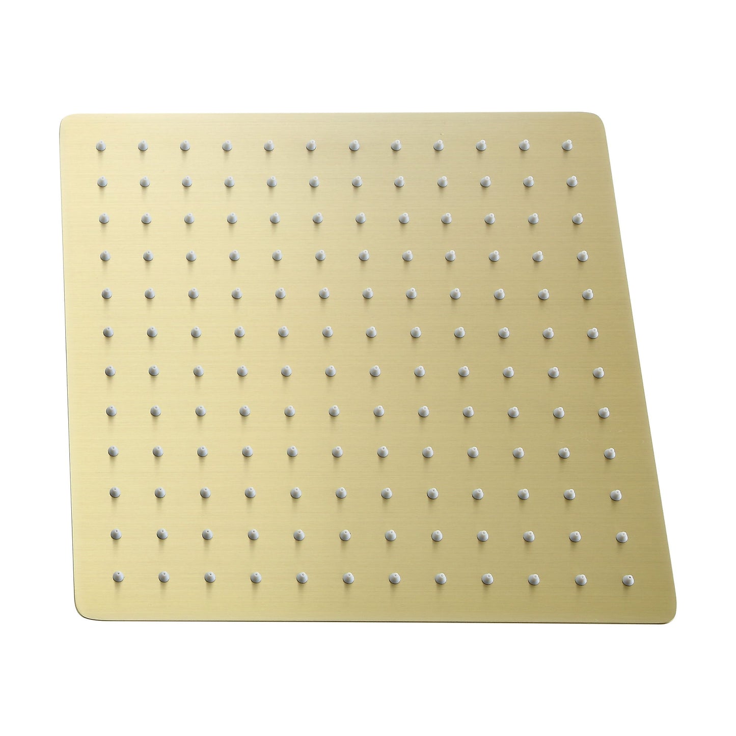 Modern 10" Square Rainfall Shower Head & Stainless Steel Wall Or Ceiling Mount Luxury Spa Shower Panel